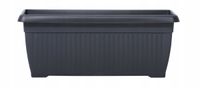 Prosper Plast DTT800-S433 "Terra" bloempot - Antraciet