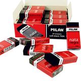 Milan CPM7024 gum van zacht kunststof, met schede, zwart