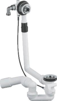 GROHE Talentofill combinaison de vidange, trop-plein et remplissage pour baignoire avec garniture de base de vidange pour baignoire standard