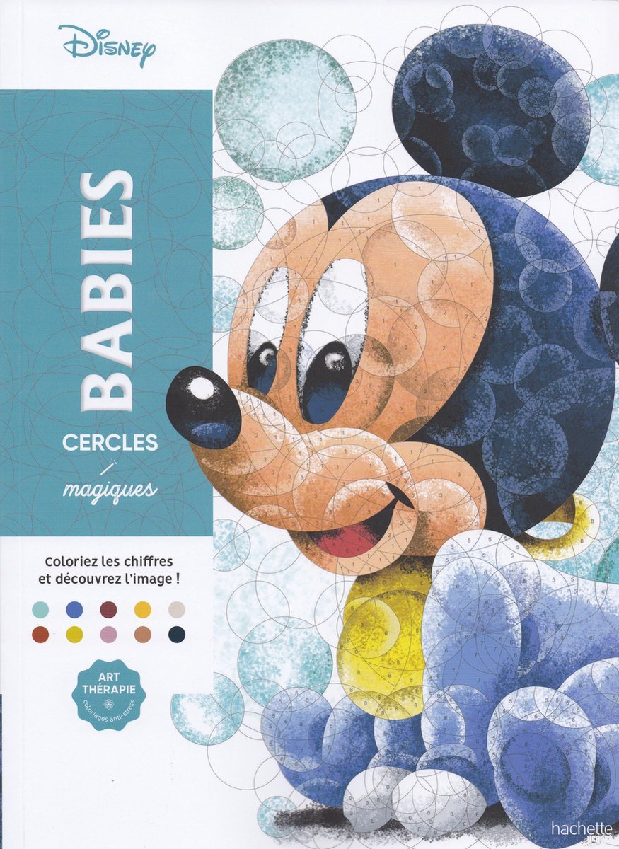 hachette heroes Disney Babies Coloriages Mysères Cercles Magiques