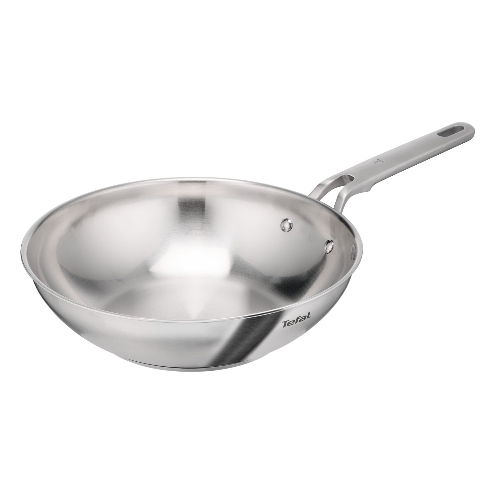 Tefal Extreme Wokpan 28 cm - Stainless Steel - Induction - No Coating