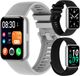 Siltcon® Activity Tracker Pro - Stappenteller Horloge Dames & Heren - Smartwatch Heren - Smartwatch Dames - Belfunctie - 1,75″ Touchscreen - Hartslagmeter & Bloeddrukmeter - Slaapmonitor - Elke Pols - Geschikt voor iOS/Android - Incl. 3 Bandjes