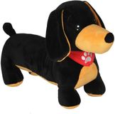 Kr?ger & Gregoriades Kruegerpluche Teckel hond knuffel - zwart - 60 cm
