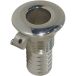 Goldenship RVS Spuigat Aansluiting (schroefdraad: 1 1/2''), voor slang: 45mm) (GS30220)