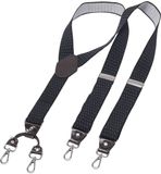 BABISTA Bretels voor heren - Zwart - 130 cm