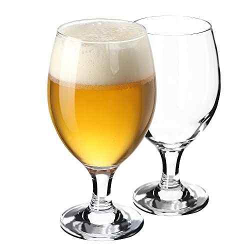 KADAX Bierglazenset, 2 stuks (400 ml) - Transparant