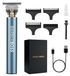 Tondeuse à barbe - Lames T 0,1 mm - Sans fil - 3 sabots guide - Tondeuse de précision