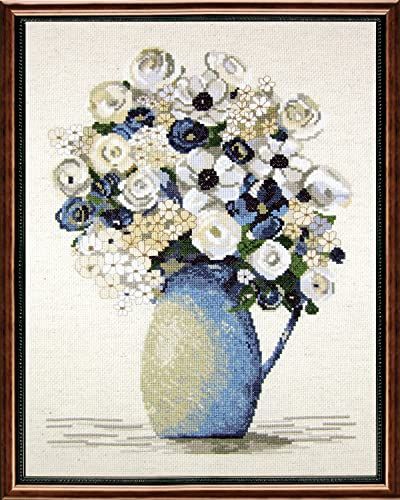 Janlynn Kruissteek Kit - Anemonen (14 Count)