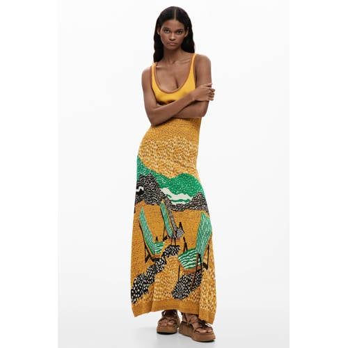 Desigual zomerjurk geel