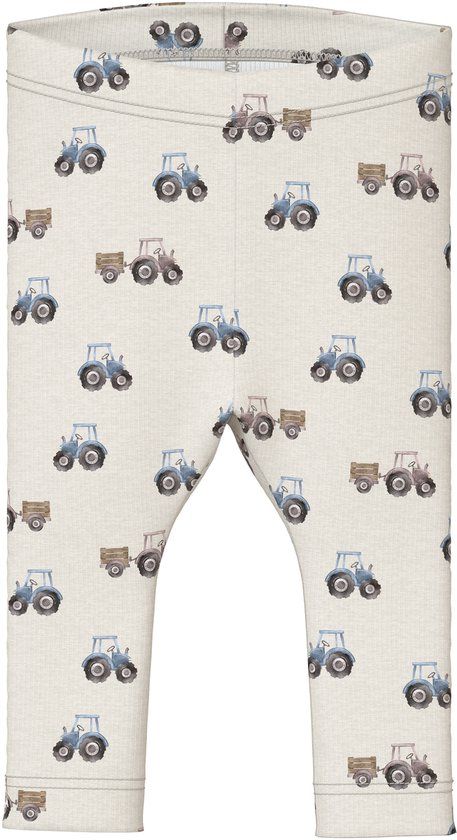 NAME IT NBMLUDWIG LONG JOHN Baby Leggings Peyote Melange Katoen/Modal/Elastaan Maat 74