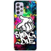 Samsung Galaxy A32 5G Swag or die bedrukt siliconen hoesje