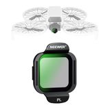 Neewer CPL Filter Compatibel met DJI Flip Drone Accessoires Snap On Multicoated HD Optisch Glas Circulaire Polarisatiefilter voor Reflectie & Glare Eliminatie Verbeterde contrastverzadiging, FLN38