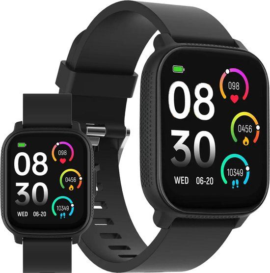 Denver SWC184B Smartwatch - Android iOS - Black
