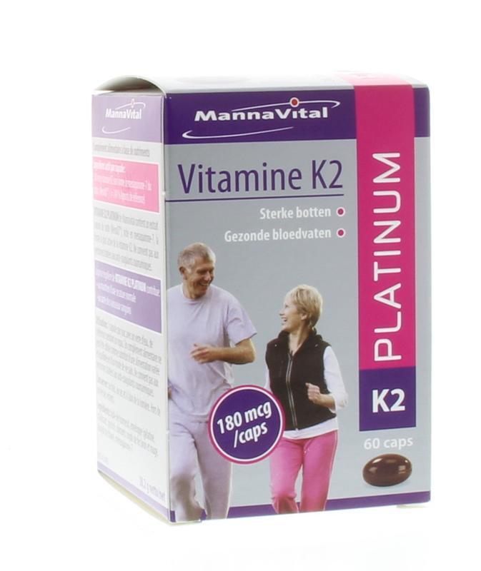 Mannavital Vitamine K2 Platinum Capsules