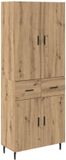 vidaXL Highboard Artisan Eiken 69,5 x 34 x 180 cm