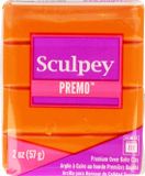 Sculpey Premo Burnt Orange Polymer Clay 57g