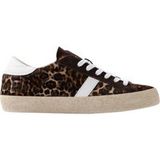 Date w431-hl-lp-wh Femme Tissu Brun