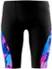 Speedo Heren Zwemjammer Spliced Printed Brushy Glitch-Zwart