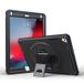 Apple Housse iPad 9.7 2017/2018 avec Sangle Robuste 360 - Noir