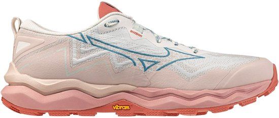 Mizuno Wave Daichi 9 Trailrunningschoenen Dames - roze - grijs - blauw - Maat 38