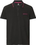 Jan Vanderstorm heren Poloshirt - Zwart - 5XL