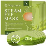 Body Restore Stoom Oogmasker Green Tea 5-Pack