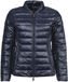 Armani Exchange Dames Padded Side Logo Patch Verstelbare Collar Jacket, Navy, XL