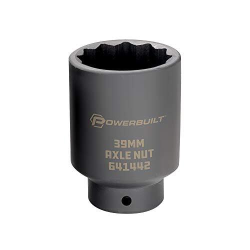 Powerbuilt Powerbuilt - 1/2" Aandrijving x 39mm Axle Moer Socket, Speciaal gereedschap (Auto), Service Tools (Auto) - Open Voorraad, Speciaal gereedschap - Stuurinrichting & Ophanging (641442)