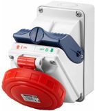 Gewiss COMBIBLOC - MET MONTAGEBEHUIZING - IP55 - 3P+E 16A 480-500V - 50/60HZ 6H, GW66452