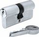 IFAM Cilinder F5S3535N Nikkel Europees Zilverkleurig Blik 70 mm Lange hendel
