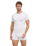 FALKE Warm Shortsleeved Shirt sneldrogend functioneel shirt met korte mouwen heren wit - maat XL