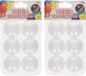 Playfun Engelhart Handelsonderneming B.V. 12x stuks Tafeltennis pingpong balletjes 40 mm/4 cm - Wit