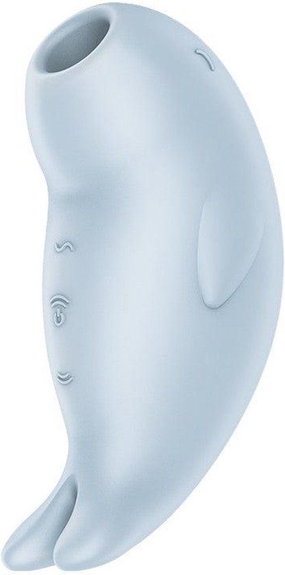 Satisfyer Seal You Soon - Luchtdruk Vibrator - Lichtblauw