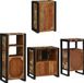 Maison Exclusive - Ensemble de meubles de salle de bain, 4 pièces, massif, bois recyclé