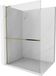 Mexen Kioto+ L paroi de douche avec étagère Walk-in 65 x 200 cm, transparent, doré