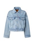 LEVI'S ® Tussenjas 'Loose Crop Trucker Jacket' hemelsblauw