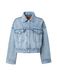 LEVI'S ® Tussenjas 'Loose Crop Trucker Jacket' hemelsblauw