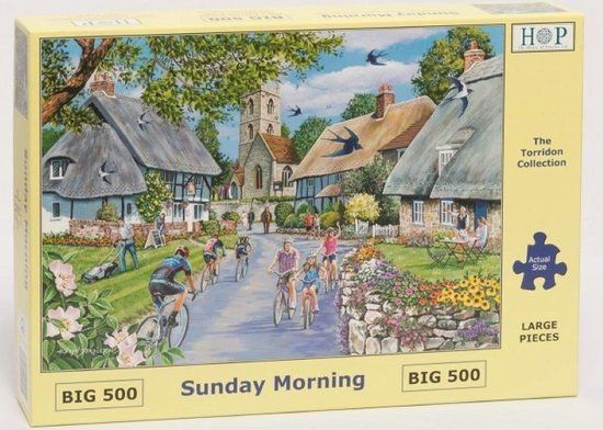 Legpuzzel - XL 500 Stukjes - Sunday Morning - House Of Puzzles