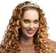 Boland Metalen tiara Royal Julia Roségoud