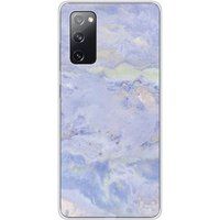 Samsung Galaxy S20 FE Marbre bleu bedrukt siliconen hoesje