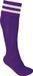 PROACT® Sportsokken Met Contraststrepen PA015 - Sporty Purple / White - 31/34 EU