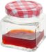 Excellent Houseware Inmaak/weckpotjes - 75 ml - 4x stuks - met draaideksel - mini potjes
