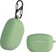 kwmobile Hoes geschikt voor Sony WF-1000XM5 - Siliconen cover voor oordopjes in groen