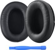 MMOBIEL Vervangende Oorkussens voor HyperX Cloud Stinger/Cloud Flight/CloudX/Cloud II/Cloud III/Cloud Alpha/Cloud Core/Mix Hoofdtelefoons – Memory Foam, Protein PU Koptelefoon Oorkussens – Zwart