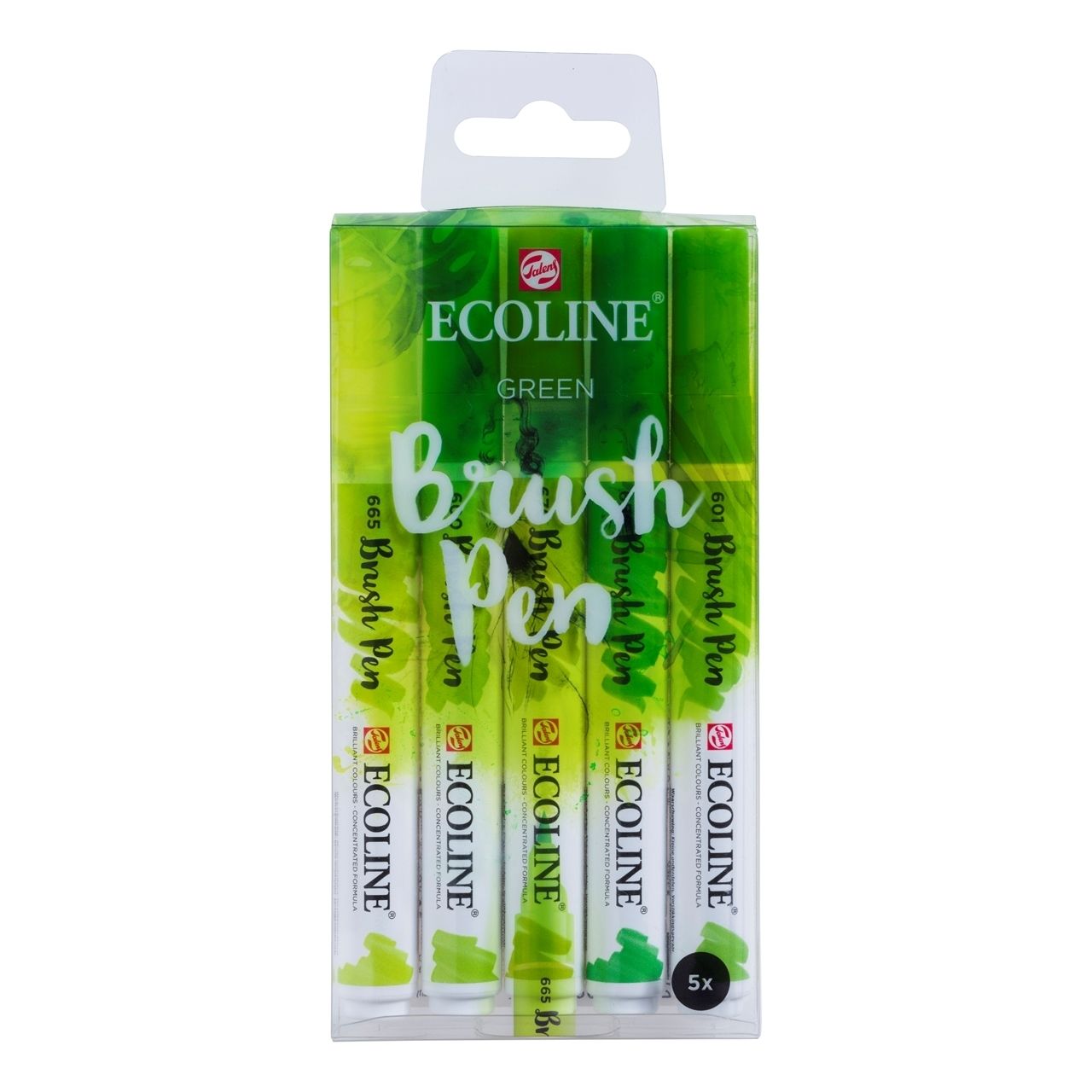 Talens 11509906 - Markeerstiften - groen - 5 stuks