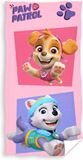 Paw Patrol serviette de plage rose 70 x 140cm