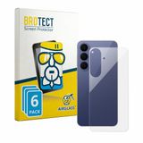 BROTECT Screenprotector 6 Stuks voor Samsung Galaxy S26 FE (Achterkant) Glas Transparant