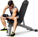 JOROTO banc d'haltères, banc de fitness pratique, adapté comme banc incliné et banc plat, banc de développé couché pour entraînement complet du corps, MD80
