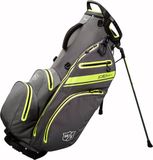 Wilson Staff Exo Dry Standbag - Waterdichte Golftas - Grijs Groen