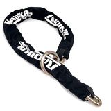 RADIKAL RK14120L Motorcycle Anti-Theft Chain, High Security, Cement Steel Links, Ø 14 mm, 120 cm, Loop Ring, Fabric Bag, Padlock, Anchor Chain, Garage, Container, Gates, Scooters